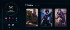 Conta LoL Todos champs + 50 skins + 23k EA - League of Legends