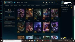 Conta Smurf league of legends (LOL)  GOLD
