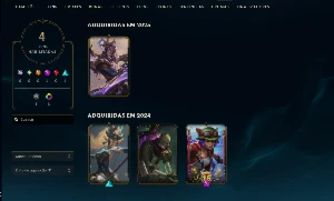 Conta Lol Mestre Handlvl - League of Legends