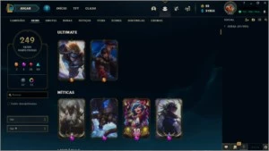 Conta LoL lvl 400+ - League of Legends