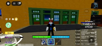 [Blox fruits] Conta  com kitsune, god human e level máximo - Outros
