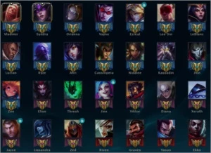 Conta League Of Legends Diamante V Season 8 LOL
