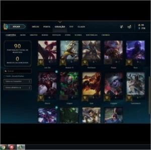 Conta league of legends barata LOL