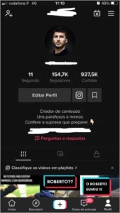 Vendo conta Tiktok - Redes Sociais