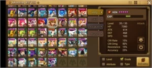 #473 Bella Seara Leo Zaiross Verad Bellenus Gany - Summoners War