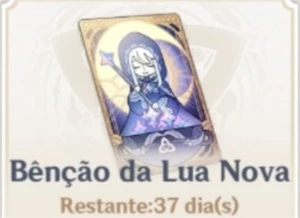 Itto + Diluc + Keqing[Benção da lua 37 dias] - Genshin Impact