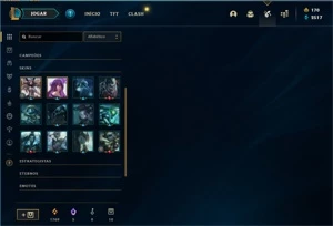 continha league of legends barata LOL