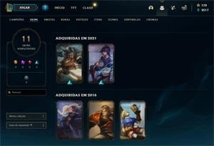 continha league of legends barata LOL