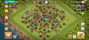 CLASH OF CLANS CV10 BARATO (5 CONSTRUTORES) QUASE FULL