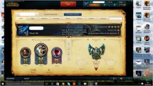 Conta League o f Legends  Platina V barato - League of Legends LOL