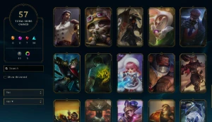 Conta Lol 57 Skins Prata IV - League of Legends