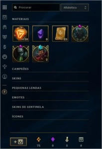 Conta LOL GOLD IV SOLO/FLEX/TFT - League of Legends