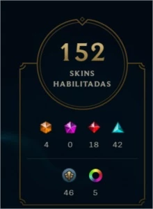 Conta LOL GOLD IV SOLO/FLEX/TFT - League of Legends