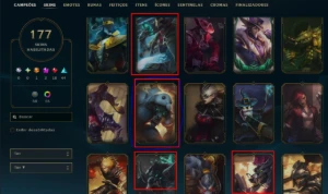 [Conta Br] Dima 4 [Soloq]+skins+ Mmr Bufado - League of Legends LOL