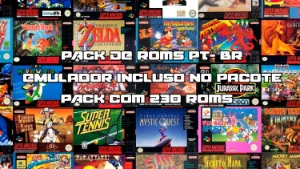 Pack De Roms Pt-Br (Super Nintendo) - Jogos (Mídia Digital)