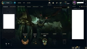 CONTA LOL GOLD III COM 10 SKINS - League of Legends