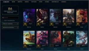 Conta de lol - League of Legends