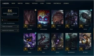 Conta de lol - League of Legends