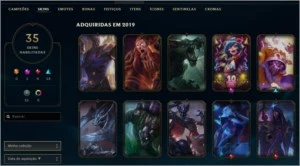Conta de lol - League of Legends
