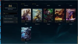 Conta de lol - League of Legends