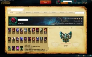 CONTA PLATINA V - VOU SUBIR ELA PRO DIAMOND**PREÇO AUMENTA - League of Legends LOL
