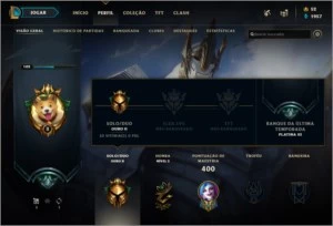 Conta league of legends gold 2 115champions LOL