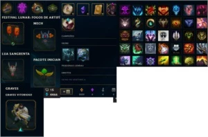 vendo conta de lol gold 1 - League of Legends