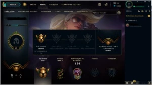 vendo conta de lol gold 1 - League of Legends