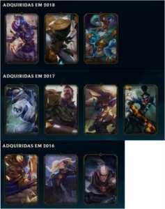 vendo conta de lol gold 1 - League of Legends