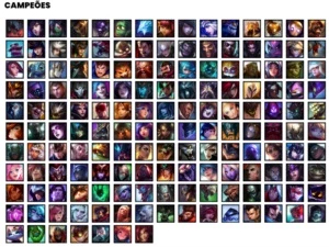 Conta Unranked com TODOS os champs e 75 Skins - League of Legends LOL
