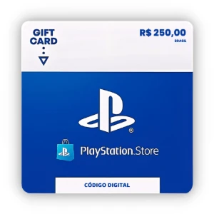 Gift Card Playstation Store R$250,00 Brasil - Gift Cards