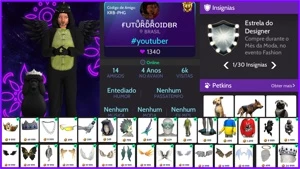 Avakin Life Conta Rara Masculina Level 49 4 Anos de Idade - Outros