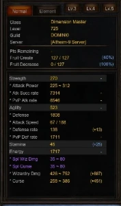 Summoner level 725 Curse (Death Scythe) - MU Online Alfheim