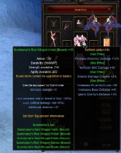 Summoner level 725 Curse (Death Scythe) - MU Online Alfheim