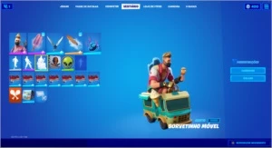 Conta Fortnite Skin, alguns jogos e vbucks
