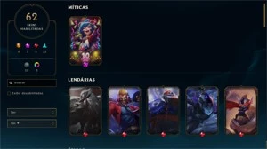 Conta de League of Legends 2016 LOL