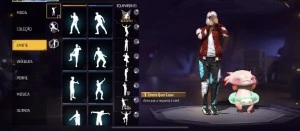 Conta free Fire com angelical e punho de fogo