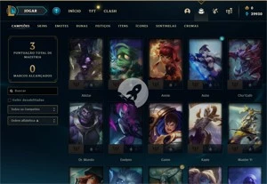Conta Prata 4 - Smurf LOL (league of legends)