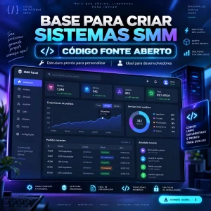Source Code PHP para Criar Sistemas SMM - Sites, Lojas e Sistemas Prontos Sites e Scripts
