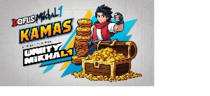 Kamas no Dofus Unity Mikhal-1  (100kk=10reais)