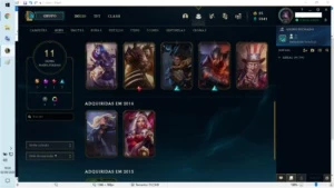 Conta Smurf - League of Legends LOL