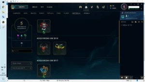 Conta Smurf - League of Legends LOL
