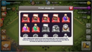 Clash Of Clans, combo pra guerra.
