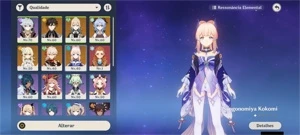Ganyu+Arco de Amos+Kazuha+Kokomi+Zhongli - Genshin Impact
