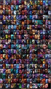 CONTA de LOL GOLD V, 343 SKINS, 128 CHAMPS - League of Legends