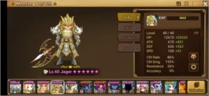#282 Jager Zaiross Psama Rica Hathor - Summoners War