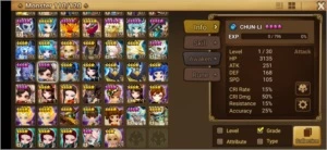 #282 Jager Zaiross Psama Rica Hathor - Summoners War