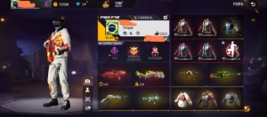 CONTA FREE FIRE 6 anos (super gemada)
