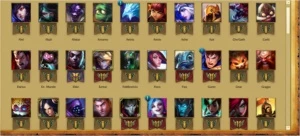 CONTA LOL 71 CHAMPS 9 SKINS 2 LENDÁRIAS BOM MMR - League of Legends
