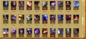 CONTA LOL 71 CHAMPS 9 SKINS 2 LENDÁRIAS BOM MMR - League of Legends